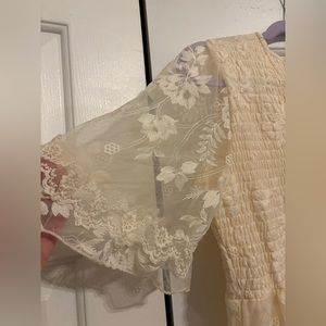 Piper & Scoot Lace Off White Dress - NEVER WORN